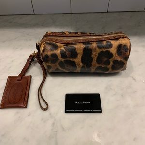 Dolce & Gabbana Leopard Clutch